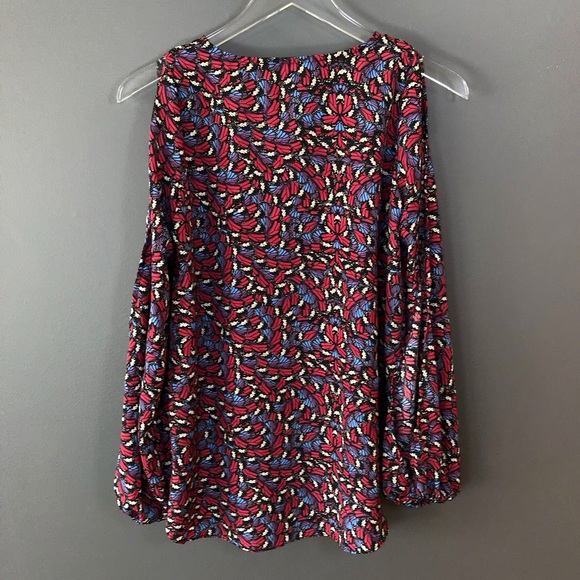 Lovers+Friends Butterfly Wings Split Sleeve Top S - Picture 4 of 7